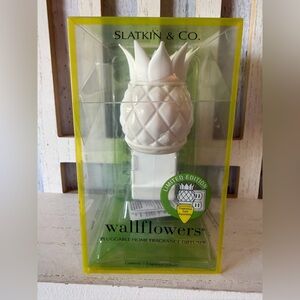 Slatkin & Co Bath & Body Works PINEAPPLE Wallflowers Warmer Plug In Diffuser New